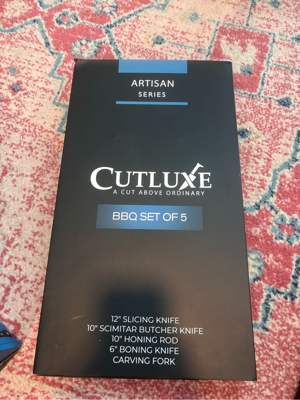 Cutluxe 5-Piece BBQ + Carving Knife Set